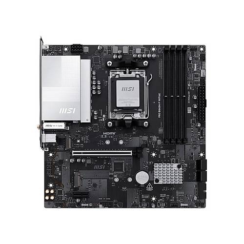 MSI PRO B840M-P WIFI6E DDR5 8000MT/S 1XHDMI 2XM.2 USB-C AM5 MATX (AMD AM5 9000/8000/7000 SER�LER� �LE UYUMLU)