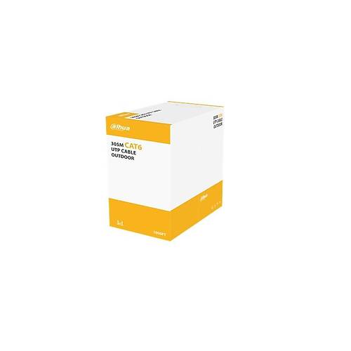 DAHUA PFM922-6UN- CAT6 305 METRE 23AWG CCA PE OUTDOOR S�YAH RENK KABLO