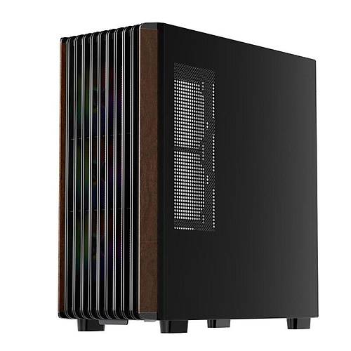1ST PLAYER WD5 S�YAH 750W 80+ SILVER ATX 3.1 ARGB 4X12CM FAN TEMPERL� CAM USB 3.0 ATX KASA