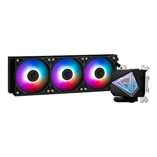 MSI MAG CORELIQUID I360 360MM 3 FANLI CPU SIVI SO�UTUCU (LGA 1150/1151/1155/1156/1200/1700/AM4/AM5 UYUMLU)