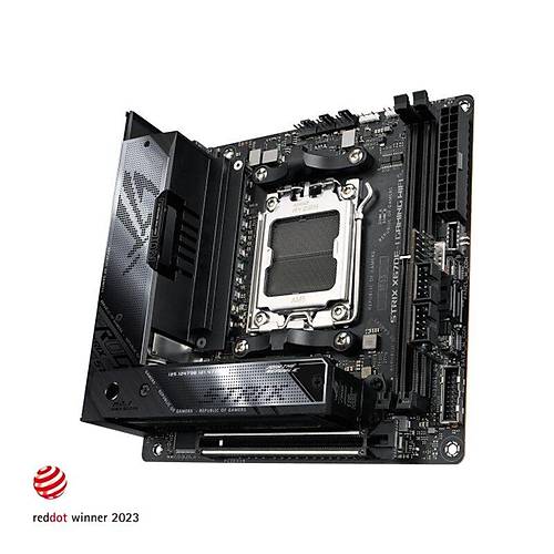 ASUS ROG STRIX X670E-I GAMING WIFI DDR5 8000MHZ 1XHDMI 2XUSB-C 2XM.2 AM5 MITX (AMD 9000/8000/7000 SER�LER� �LE UYUMLU)