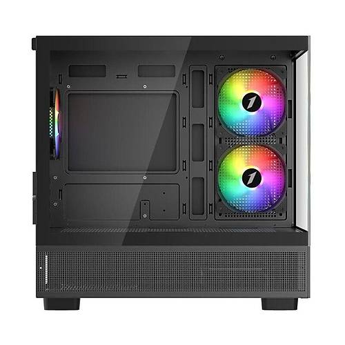 1ST PLAYER MIKU M�5 S�YAH 750W 80+ ATX 3.1 SILVER ARGB 6X12CM FAN TEMPERL� CAM USB 3.0 M-ATX KASA