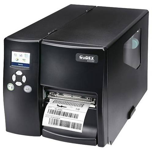 GODEX EZ-2250I 203DPI TERMAL TRANSFER USB+SER�+ETHERNET ENDUSTRIYEL BARKOD YAZICI (R�BONLU KULLANIM)