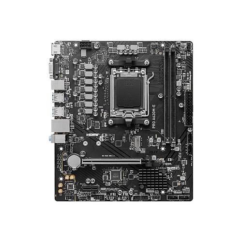 MSI PRO A620M-E DDR5 6800MHZ 1XVGA 1XHDMI 1XM.2 USB 3.2 MATX AM5 (AMD AM5 9000/8000/7000 SER�LER� �LE UYUMLU)