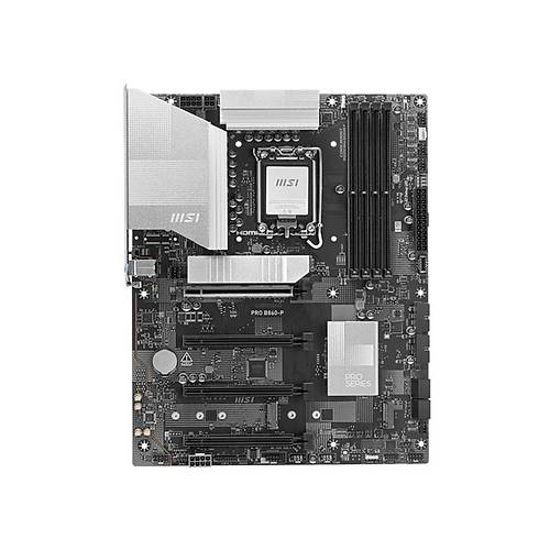 MSI PRO B860-P DDR5 8800MT/S 1XHDMI 1XDP 3XM.2 ATX 1851P (INTEL ULTRA PROCESSORS SERIES 2)