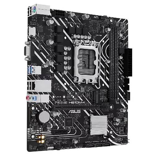 ASUS PRIME H610M-K DDR5 5600MHZ 1XVGA 1XHDMI 1XM.2 USB 3.2 MATX 1700P (12. / 13. VE 14. NES�L ��LEMC� UYUMLU)