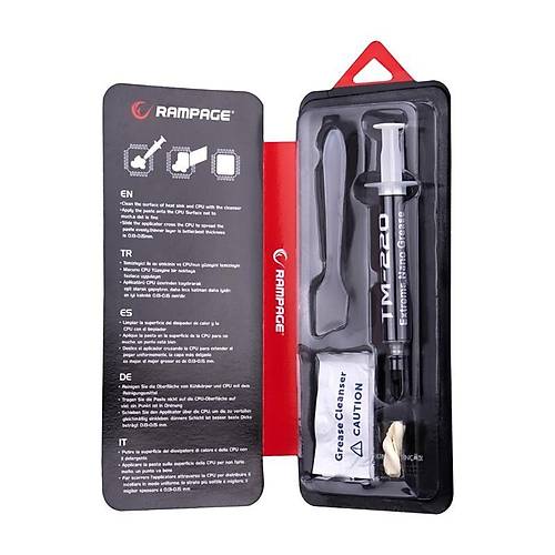 RAMPAGE TM-220 2GR 11W/M.K GR� Y�KSEK PERFORMANS TERMAL MACUN