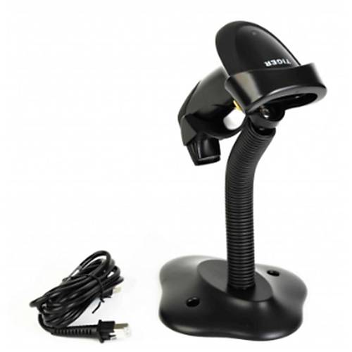 PERKON TIGER PS23-U 1D LAZER KABLOLU USB BARKOD OKUYUCU + STAND