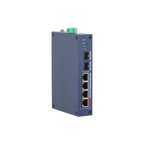 DAHUA CHS4206-4ET-90 4 PORT 10/100 90W POE + 2 PORT SFP UPLINK CLOUD Y�NET�LEB�L�R END�STR�YEL SWITCH
