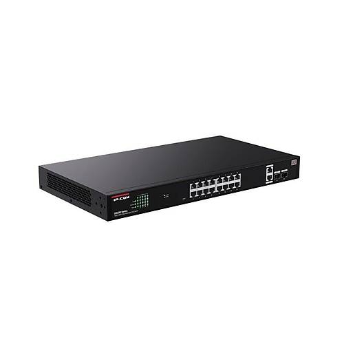 IP-COM G2220P-16-250W 16 PORT GIGABIT+2XRJ45/SFP UPLINK 250W POE CLOUD Y�NET�LEB�L�R RACKMOUNT SWITCH