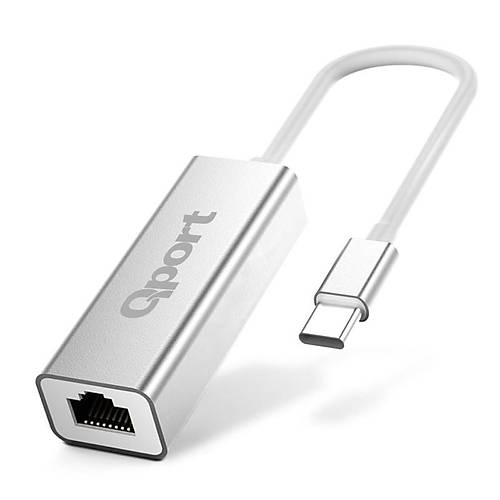QPORT Q-TR45 TYPE-C TO RJ45(G�GAB�T)NETWORK �EV�R�C�