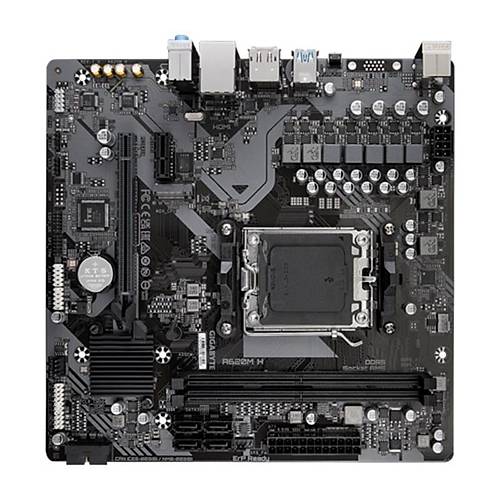 GIGABYTE A620M-H DDR5 6400MHZ 1XHDMI 1XDP 1XM.2 USB3.2 AM5 MATX (AMD AM5 9000/8000/7000 SER�LER� �LE UYUMLU)