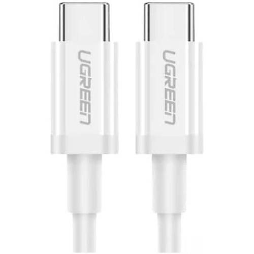 UGREEN USB-C 60W 3A QC PD HIZLI �ARJ KABLOSU 1 MT BEYAZ 60518
