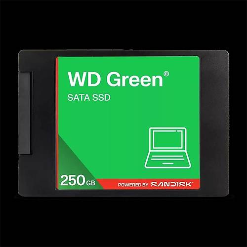 250 GB WD GREEN SATA3 SATA 3 3D NAND SSD 545MB/S WDS250G5G0A