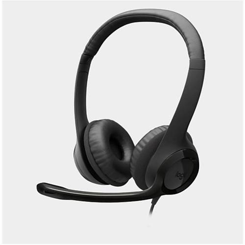 LOGITECH H390 KABLOLU S�YAH KULAKLIK 981-000406