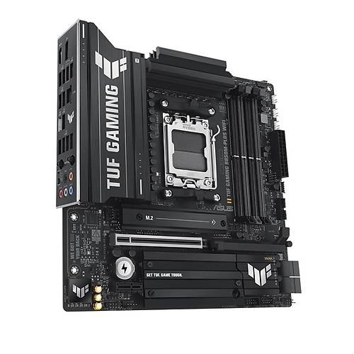 ASUS TUF GAMING B850M-PLUS WIFI DDR5 8000MHZ 1XHDMI 1XDP 3XM.2 MATX AM5 (AMD AM5 9000/8000/7000 SER�LER� �LE UYUMLU)