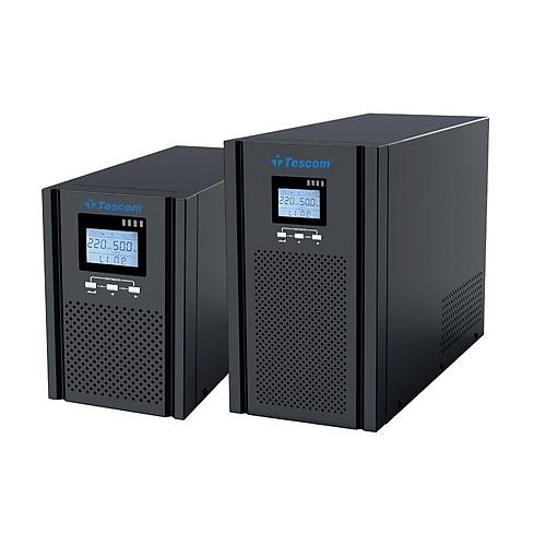 TESCOM TEOS+ 2KVA 1F/1F (4X9AH) 5/10DK LCD ONLINE UPS