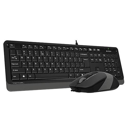 A4 TECH F1010 Q USB GR� MM KABLOLU KLAVYE MOUSE SET
