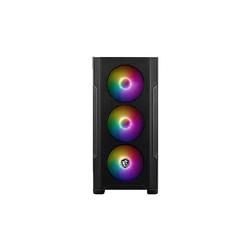 MSI MAG FORGE M100R TEMPERLI CAM ARGB 3X120MM 1X120MM PSU YOK MATX GAMING KASA
