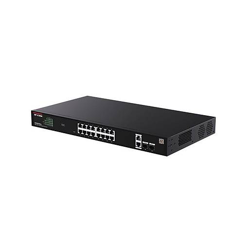 IP-COM G2220P-16-250W 16 PORT GIGABIT+2XRJ45/SFP UPLINK 250W POE CLOUD Y�NET�LEB�L�R RACKMOUNT SWITCH