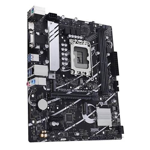 ASUS PRIME B760M-K D4 DDR4 5333MHZ 1XVGA 1XHDMI 2XM.2 USB 3.2 MATX 1700P (12. / 13. VE 14. NES�L ��LEMC� UYUMLU)