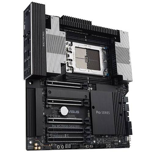 ASUS PRO WS TRX50-SAGE WIFI DDR5 8000MHZ 3XM.2 USB WIFI7 (AMD THREADRIPPER PRO 9000/7000 WX SER�LER� �LE UYUMLU)