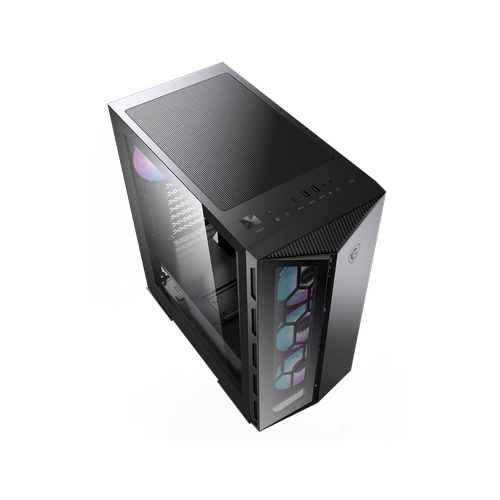MSI MPG GUNGNIR 110R TEMPERLI CAM 1X120MM 3XARGB FAN PSU YOK GAMING S�YAH KASA