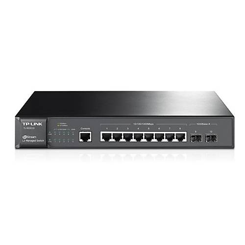 TP-LINK OMADA TL-SG3210 8 PORT GIGABIT+2XGIGABIT SFP UPLINK L2+ Y�NET�LEB�L�R RACKMOUNT SWITCH