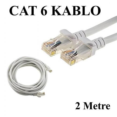 INCA ICAT6-02TG 2MT 24AWG CAT6 UTP PATCH KABLO GR�