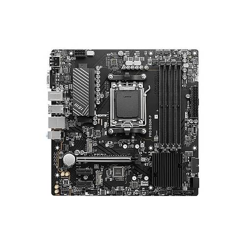 MSI PRO B650M-P DDR5 6000MHZ(OC) 1XVGA 1XHDMI 1XDP 2XM.2 USB 3.2 MATX AM5 (AMD AM5 9000/8000/7000 SER�LER� �LE UYUMLU)