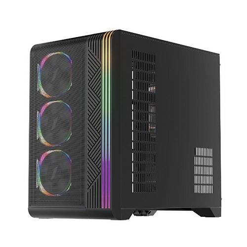 1ST PLAYER VT7 S�YAH 850W 80+ SILVER ATX 3.1 ARGB 4X12CM FAN TEMPERL� CAM USB 3.0 ATX KASA