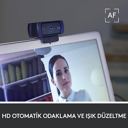 LOGITECH C920S HD PRO WEBCAM S�YAH 960-001252