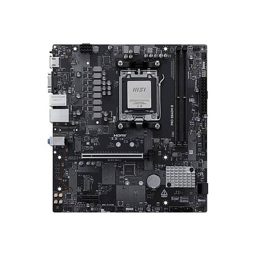 MSI PRO B840M-B DDR5 8000MT/S 1XHDMI 2XM.2 USB-C AM5 MATX (AMD AM5 9000/8000/7000 SER�LER� �LE UYUMLU)