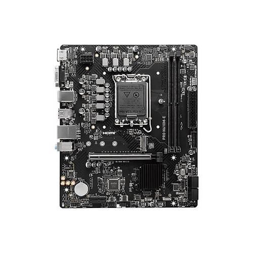 MSI PRO H610M-E DDR5 5600MHZ 1XVGA 1XHDMI 1XM.2 USB 3.2 MATX 1700P (12. / 13. VE 14. NES�L ��LEMC� UYUMLU)