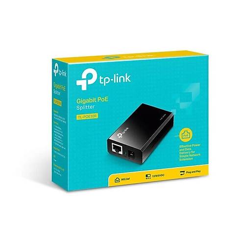 TP-LINK OMADA TL-POE10R GIGABIT POE G�R�� / 5/9/12V DC �IKI� SPLITTER