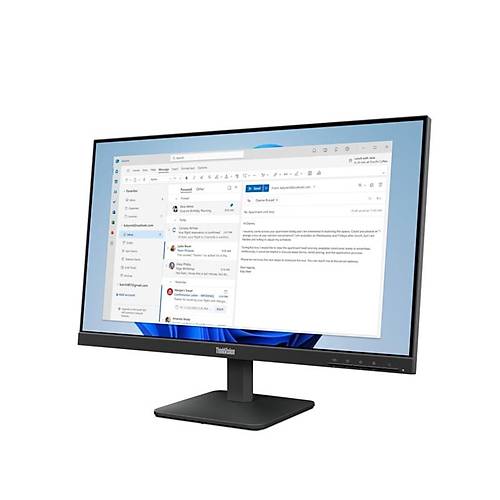 23.8 LENOVO S24-4E THINKVISION 64B5KAT1TK 4MS 100HZ HDMI+VGA WLED MONITOR (3 YIL GARANT�)