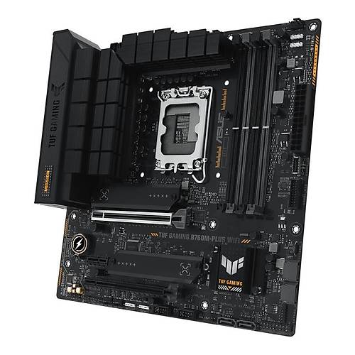 ASUS TUF GAMING B760M-PLUS WIFI DDR5 7200MHZ 1XHDMI 1XDP 2XM.2 USB 3.2 MATX 1700P (12./ 13. VE 14. NES�L ��LEMC� UYUMLU)