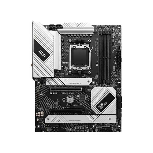 MSI PRO B650-A WIFI DDR5 7600MHZ 1XHDMI 3XM.2 USB ATX AM5 (AMD AM5 9000/8000/7000 SER�LER� �LE UYUMLU)