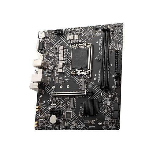 MSI PRO H610M-G DDR5 5600MHZ 1XVGA 1XHDMI 1XDP 1XM.2 USB 3.2 MATX 1700P (12. / 13. VE 14. NES�L ��LEMC� UYUMLU)