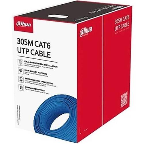 DAHUA PFM922I-6UN-C 305 METRE U/UTP 23AWG CCA MAV� RENK CAT6 KABLO