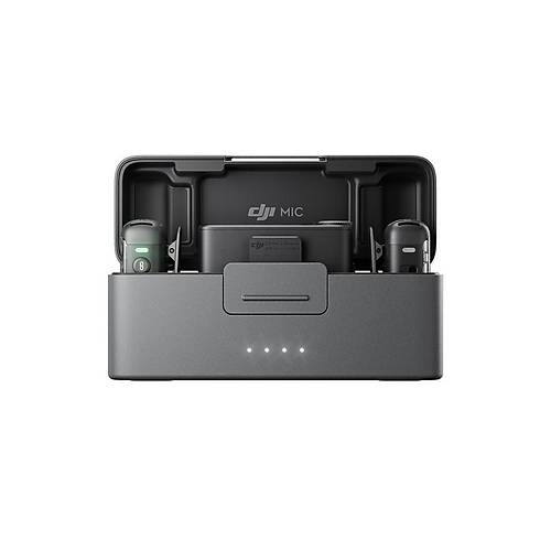 DJI MIC 2 KABLOSUZ M�KROFON (2TX-1RX-CHARGING CASE) (RESMI DIST GARANTILI)