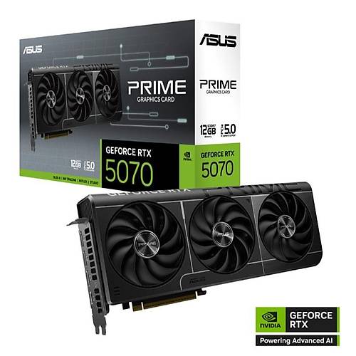ASUS GEFORCE PRIME-RTX5070-12G 12GB GDDR7 192BIT 1XHDMI 3XDP EKRAN KARTI