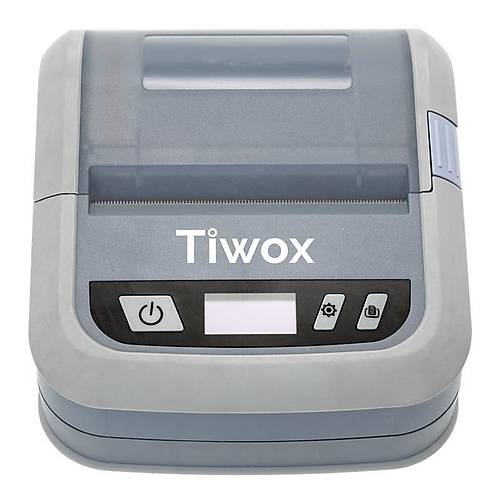 TIWOX BT-5050 203DPI D�REKT TERMAL 80MM USB+BLUETOOTH OLED EKRAN (128*64) TA�INAB�L�R F�� YAZICI