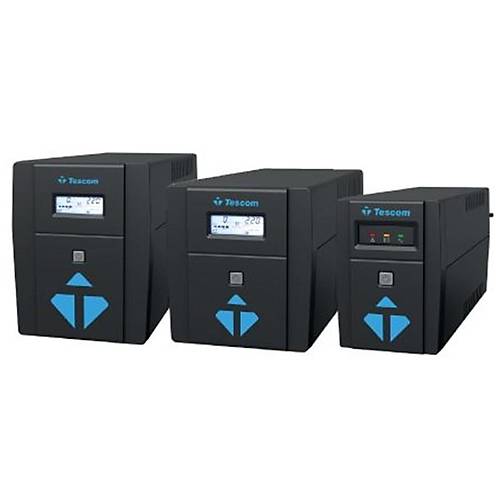 TESCOM LEOAP 2000VA 1F/1F (2X9AH) 4/8DK LCD LINE INTERAKTIF UPS