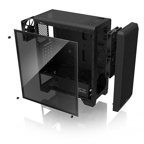 ZALMAN S2TG PSU YOK 1X120MM ATX MIDI TOWER S�YAH KASA