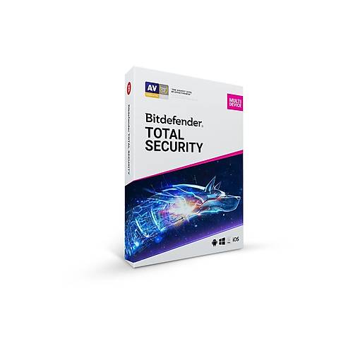 Bitdefender Total Security - L�SANS - 5 Kullan�c� -1 Y�l