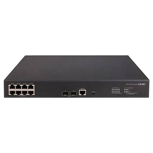 H3C 9801A1QJ S5120V2-10P-PWR-LI 8 PORT GIGABIT+2X1GB SFP 125W POE Y�NET�LEB�L�R RACKMOUNT SWITCH