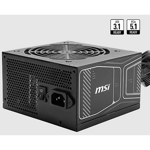 MSI MAG A850GN PCIE5 850W 80+GOLD AKTIF PFC 120MM FAN POWER SUPPLY