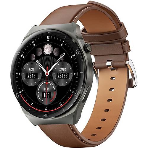 AUKEY SW-2U-GY AKILLI SAAT 3.6CM AMOLED EKRAN VE 15 G�N P�L �MR� IP68 GR�