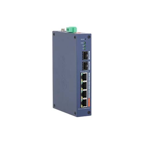 DAHUA CHS4206-4ET-60 4 PORT 10/100 + 2 PORT SFP UPLINK 60W POE CLOUD Y�NET�LEB�L�R END�STR�YEL SWITCH